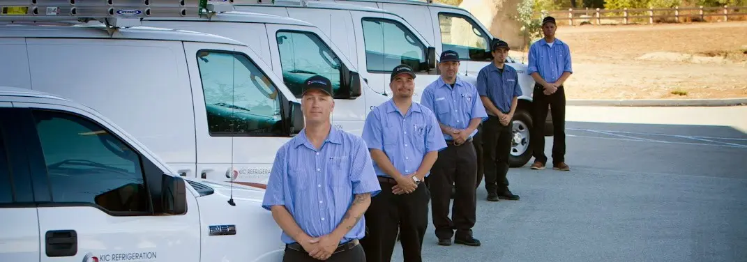 KIC Refrigeration crew ready for Mini Split Repair jobs across North Canton